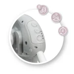 MoMi Liss ljuljaška za bebe Bear Pink, 0-9kg - Слика 5