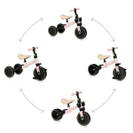 MoMi Loris tricikl za decu 4u1 Pink - Слика 11