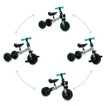MoMi Loris tricikl za decu 4u1 Turquoise - Слика 14