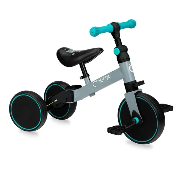 MoMi Loris tricikl za decu 4u1 Turquoise