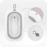 MoMi Nata sklopiva kadica za bebe Grey - Слика 6