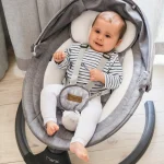 MoMi Kenani njihalica za bebe Dark Grey, 0-9kg - Слика 8