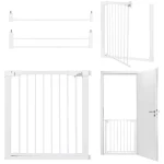 MoMi Paxi Plus zaštitna ograda - kapija za decu White - Слика 11