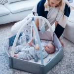 MoMi podloga za igru sa gimnastikom i lopticama Pastel - Слика 6