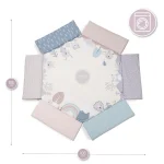 MoMi podloga za igru sa gimnastikom i lopticama Pastel - Слика 5