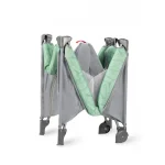 MoMi prenosivi krevetac Belove Green-Grey 1 Nivo - Слика 6
