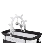 MoMi Revo kolevka za bebe Dark Grey, 0m+ - Слика 5