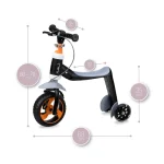 MoMi Trotinet za decu Elios 2u1 Orange - Слика 2