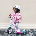 MoMi Trotinet za decu Elios 2u1 Pink - Слика 5