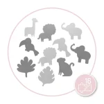 MoMi Zawi podloga za bebe - Puzzle od pene Grey - Слика 6