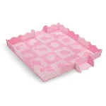 MoMi Zawi podloga za bebe - Puzzle od pene Pink - Слика 4