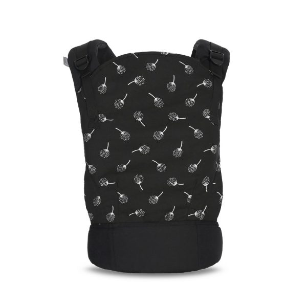 LORELLI KENGUR ERGONOMIC WALLY - BLACK FLORAL