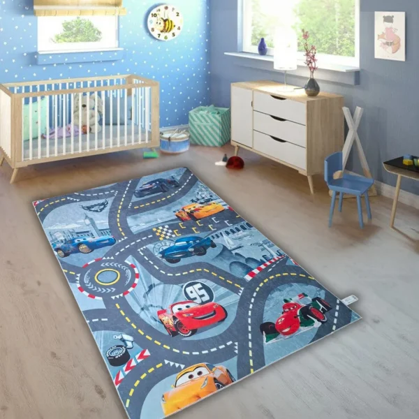 Dečiji tepih Auto trke – 120x180cm