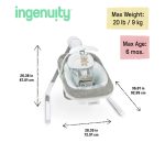 KIDS II INGENUITY LJULJASKA ANYWAY SWAY™  SPRUCE™ 0-9M (MAX 9KG) 12058 - Слика 2