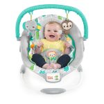 KIDS II BRIGHT STARTS LEZALJKA SA VIBRACIJOM - JUNGLE VIBES™ 12312 - Слика 7