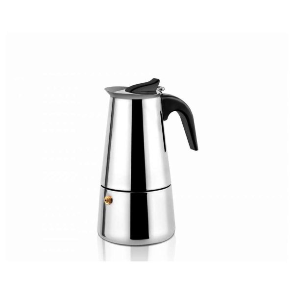Haeger cp-06s.001a džezva za espresso kafu čelik 6 šoljica 300ml čelik