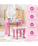 Drveni sto I stolica za sminkanje - Слика 2