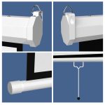 Kettz KT-UP012 Zidno Platno za Projektor 120" - Слика 5