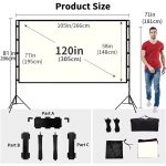 Kettz platno za Projektor 120" Anti-Refleks - Слика 3