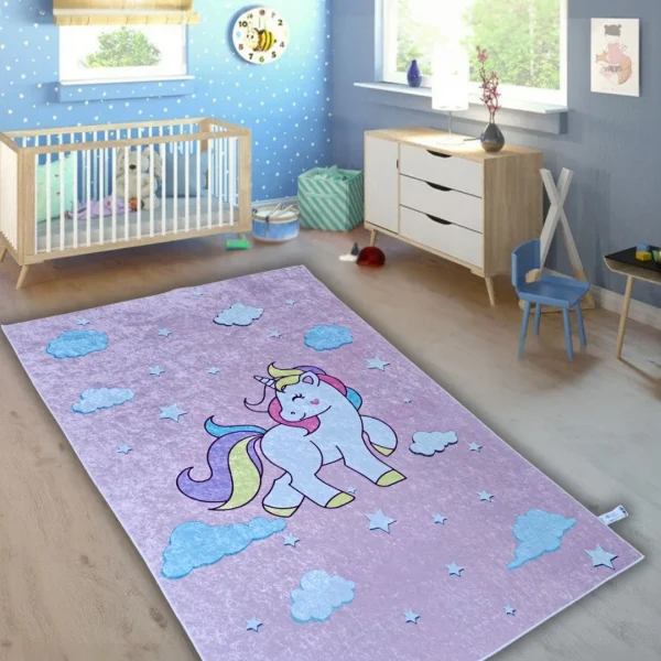 Dečiji tepih Veseli jednorog – 140x220cm