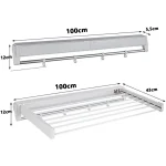 SuperHome Sklopiva Sušilica za Veš WS-D4-100G - Слика 3