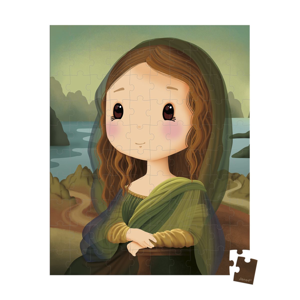 LEONARDO DA VINCI INSPIRACIJA PUZZLE 100 KOM - Слика 1