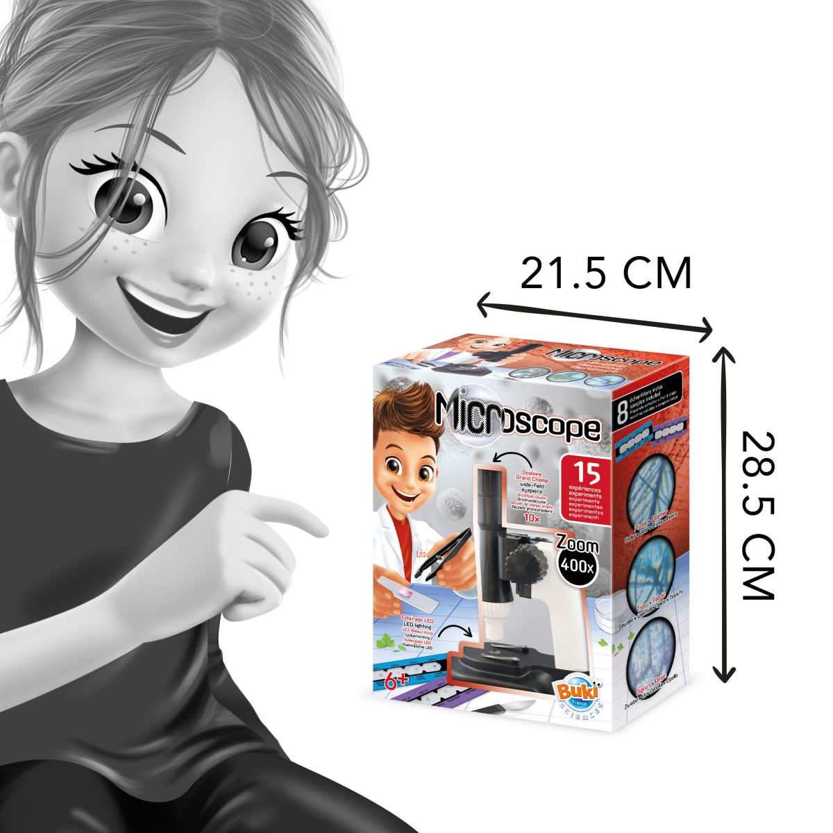 Mikroskop sa 15 eksperimenata 103356 Buki - Слика 2