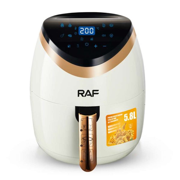 RAF R.5234W FRITEZA NA VRUĆ VAZDUH BELA 5L