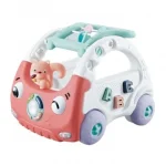 Kikka Boo Drive&Play guralica za bebe Pink - Слика 2