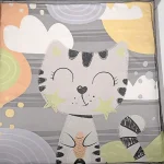 Kikka Boo Enjoy ogradica za bebe Cat Grey - Слика 4