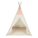 Kikka Boo House drveni šator sa prostirkom Beige, 0m+ - Слика 3