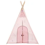 Kikka Boo House drveni šator sa prostirkom Pink, 0m+ - Слика 4