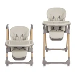 Kikka Boo Olive Wood hranilica za bebe Beige, 6m+ - Слика 4