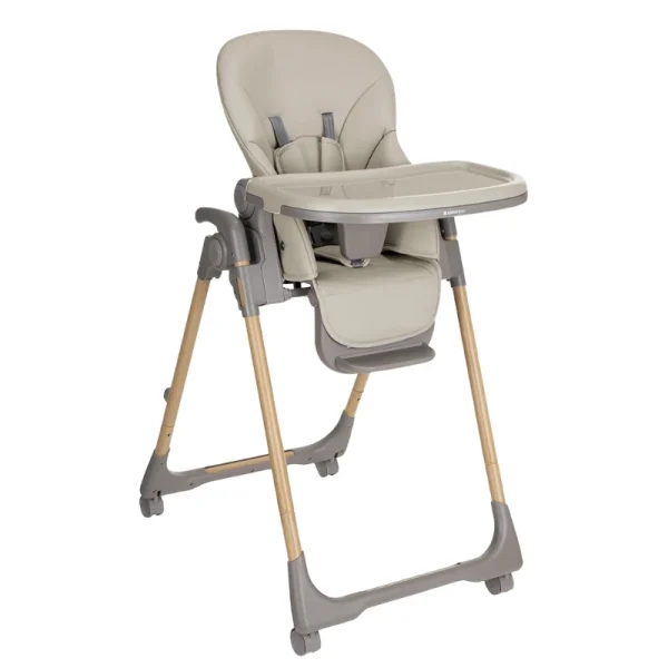 Kikka Boo Olive Wood hranilica za bebe Beige, 6m+