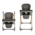 Kikka Boo Olive Wood hranilica za bebe Grey, 6m+ - Слика 4