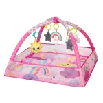 Kikka Boo Pink Sky podloga za bebe sa lopticama