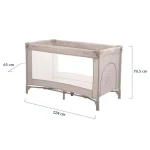 Kikka Boo So Gifted prenosivi krevetac Beige 1 Nivo - Слика 5