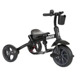 Kikka Boo Xammy tricikl za decu Black, 12m+ - Слика 3