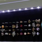 Ormar za Šminku sa Ogledalom i LED Osvetljenjem 156x41x37