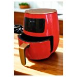 QUANTEK Q1301RD AIR FRYER SA TAJMEROM LCD 6L 1600W CRVENA - Слика 3