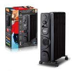RAF R.0931B ULJNI RADIJATOR SA VENTILATOROM 9 REBARA CRNI 2400W - Слика 2