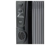 RAF R.0931B ULJNI RADIJATOR SA VENTILATOROM 9 REBARA CRNI 2400W - Слика 4
