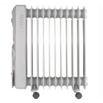 RAF R131W ULJNI RADIJATOR SA VENTILATOROM 11 REBARA BELI 2900W - Слика 4