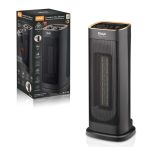 RAF R179B STUBNA KERAMIČKA GREJALICA SA ROTACIJOM CRNA 2000W - Слика 2