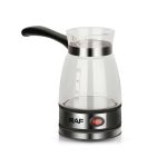 RAF R25B ELEKTRIČNA DŽEZVA STAKLENA CRNA 0.5L