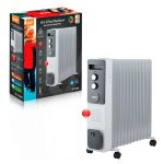 RAF R338W ULJNI RADIJATOR SA VENTILATOROM 13 REBARA BELI 2900W - Слика 2