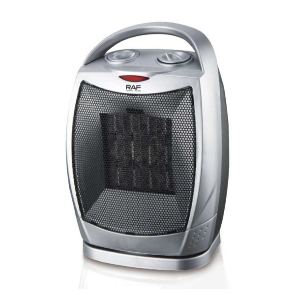 RAF R602 KERAMIČKA ROTIRAJUĆA GREJALICA SIVA 1500W