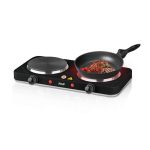 RAF R.8020AB ELEKTRIČNI REŠO SA DVE RINGLE CRNI 2 X 1000W - Слика 3