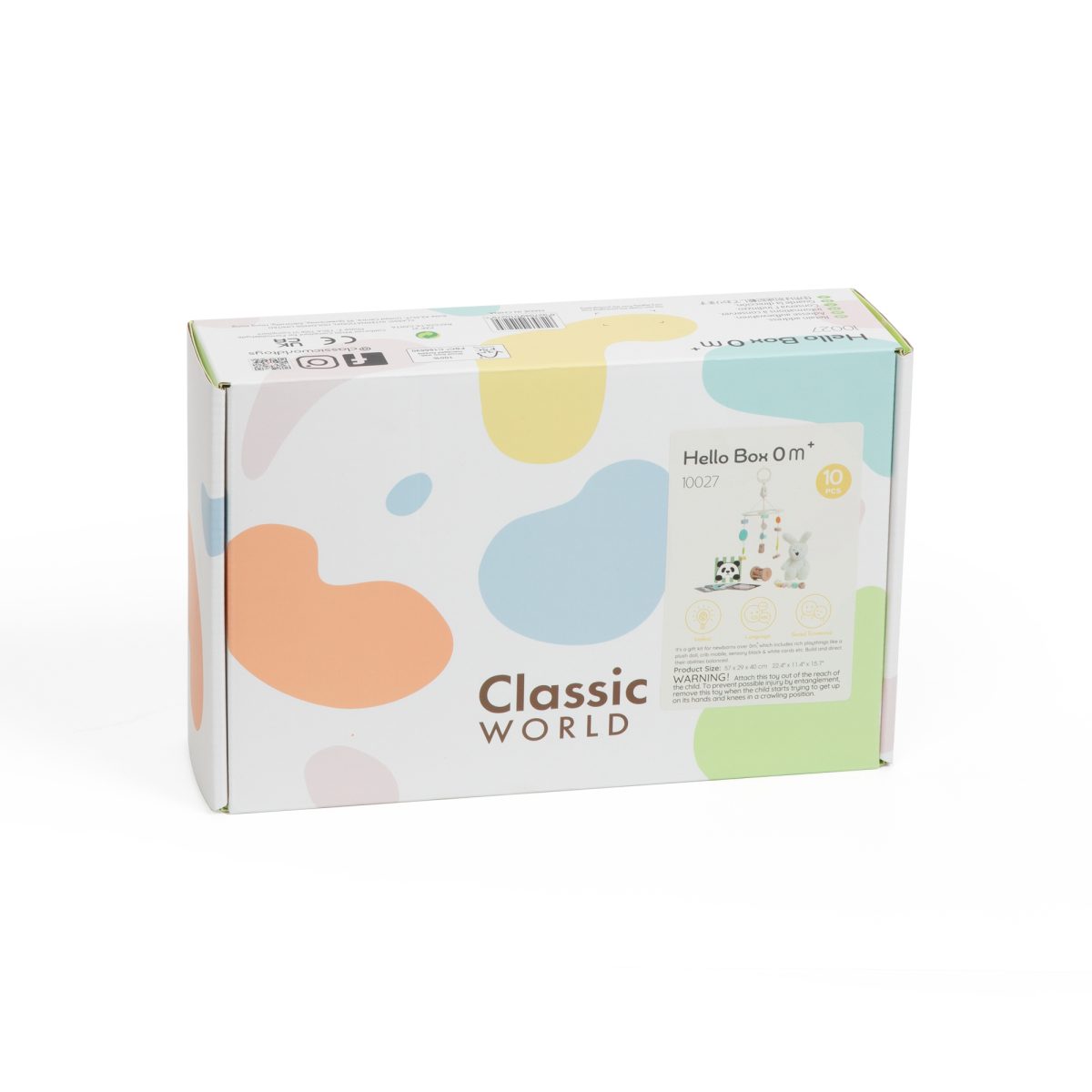 10027-6 Drveni set za igru Hello 0M+ Classic World - Слика 1