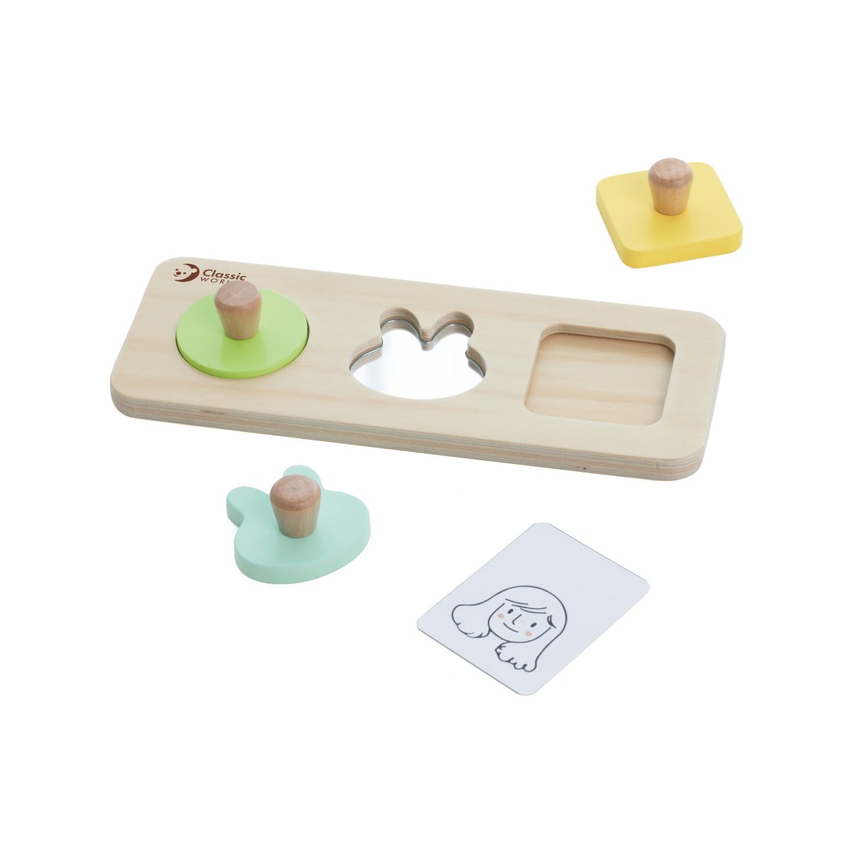 10028-4 Drveni set za igru Hello 6M+ Classic World - Слика 6